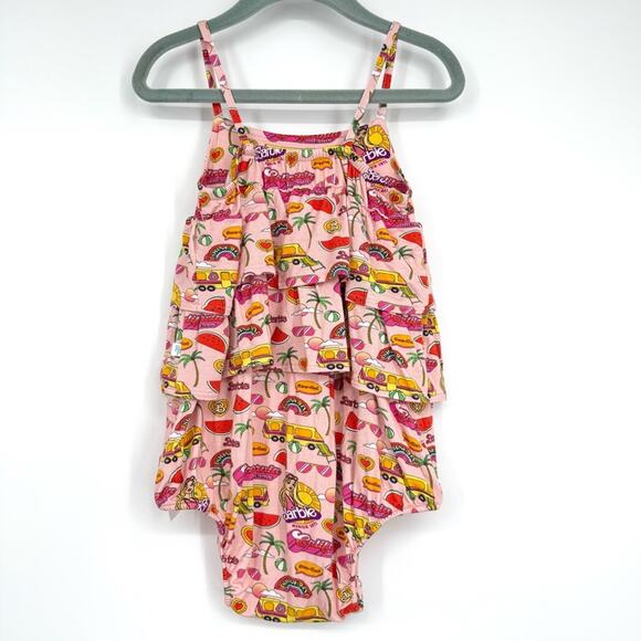 Posh Peanut x Barbie Summer Bubble Romper 2T - Picture 4 of 6